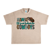 French Oak mama's let your babies be cowboys Urban Heavy Tee - OliviaCreatesArt