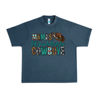 Midnight Navy mama's let your babies be cowboys Urban Heavy Tee - OliviaCreatesArt