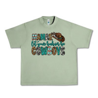 Oil Green mama's let your babies be cowboys Urban Heavy Tee - OliviaCreatesArt