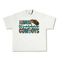 Pistachio mama's let your babies be cowboys Urban Heavy Tee - OliviaCreatesArt