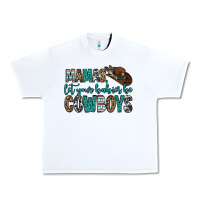 White mama's let your babies be cowboys Urban Heavy Tee - OliviaCreatesArt