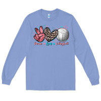 Peace Love Volleyball Long Sleeve Tee | Teevron