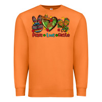 Carrot peace love fiesta ado Premium Sweatshirt - AdoDesignShop
