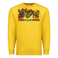 Lemon peace love fiesta ado Premium Sweatshirt - AdoDesignShop