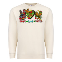 Sandshell peace love fiesta ado Premium Sweatshirt - AdoDesignShop