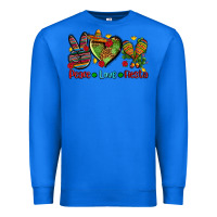 True Royal peace love fiesta ado Premium Sweatshirt - AdoDesignShop