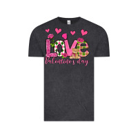 Vintage Black love valentine's day olivia Vintage Tee - OliviaCreatesArt