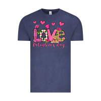 Vintage Denim love valentine's day olivia Vintage Tee - OliviaCreatesArt