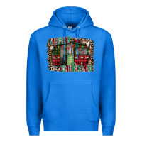 True Royal merry christmas caravan Premium Hoodie - CowhideDigitalArt
