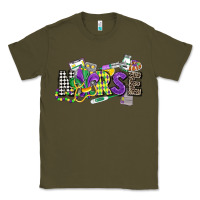 Army Green nurse mardi gras Classic Tee - CowGirlArtShop