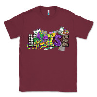 Burgundy nurse mardi gras Classic Tee - CowGirlArtShop