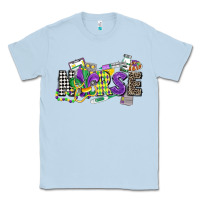 Dusty Blue nurse mardi gras Classic Tee - CowGirlArtShop