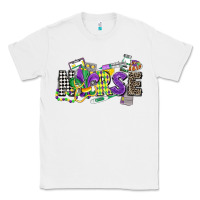 White nurse mardi gras Classic Tee - CowGirlArtShop