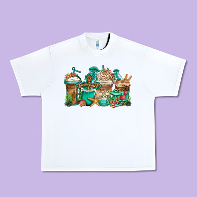 Jesus Is My Anchor Coffee Cups Urban Heavy Tee Designed By Jasminsmagicworld