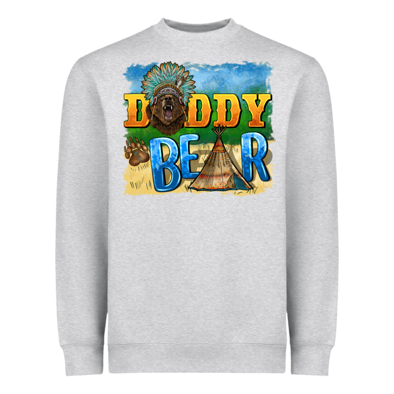 Daddy Bear Native Heavyweight Sweatshirt by BarkalooDesign | Teevron