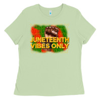 Matcha juneteenth vibes only Ladies Tee - CowGirlArtShop