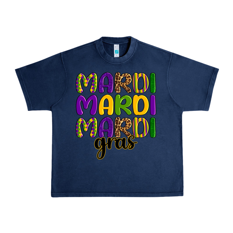 Mardi Mardi Mardi Gras Urban Heavy Tee by OliviaCreatesArt | Teevron