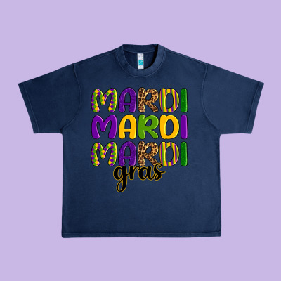 Mardi Mardi Mardi Gras Urban Heavy Tee Designed By Oliviacreatesart