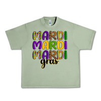 Oil Green mardi mardi mardi gras Urban Heavy Tee - OliviaCreatesArt