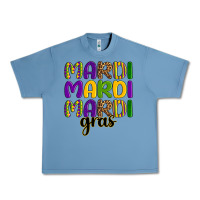 Pebble Blue mardi mardi mardi gras Urban Heavy Tee - OliviaCreatesArt