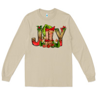 Mushroom joy christmas with elf bbs Long Sleeve Tee - BundleAndBundleShop