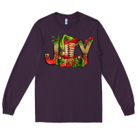 Plum joy christmas with elf bbs Long Sleeve Tee - BundleAndBundleShop