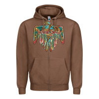 Chestnut wild soul thunderbird Zipper Hoodie - BarkalooDesign