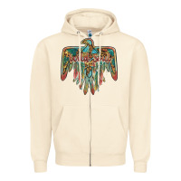 Sandshell wild soul thunderbird Zipper Hoodie - BarkalooDesign