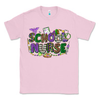 Bubblegum Pink school nurse mardi gras Classic Tee - CowGirlArtShop