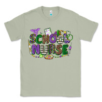 Matcha school nurse mardi gras Classic Tee - CowGirlArtShop