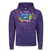 Cloud Purple Cure ableism not Autism Vintage Hoodie - FaDigitalArtStudio