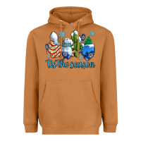 Meerkat tis the season christmas tree  cake winter and snowman Heavyweight Hoodie - AdoDesignShop