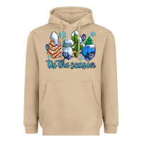 Mushroom tis the season christmas tree  cake winter and snowman Heavyweight Hoodie - AdoDesignShop