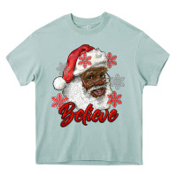 Arona african american santa believe Heavy Core Tee - RanaPortraitStore