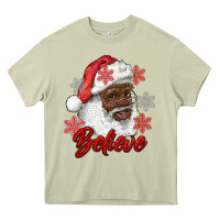 Mossy african american santa believe Heavy Core Tee - RanaPortraitStore