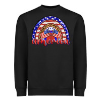 Black america rainbow Heavyweight Sweatshirt - BarkalooDesign