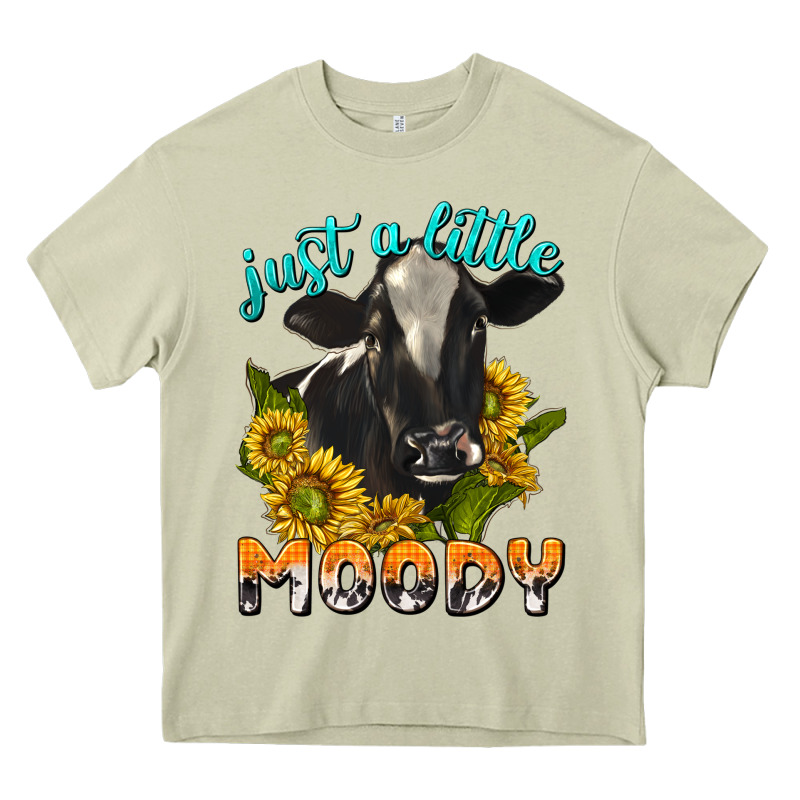 Just A Little Moody Heavy Core Tee by texasbilliewilder | Teevron