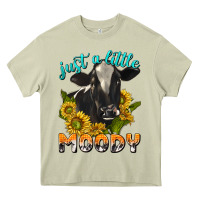 Mossy Just a Little Moody Heavy Core Tee - texasbilliewilder