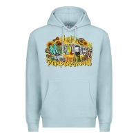 Blue Mist just small town paraprofessional Premium Hoodie - CowhideDigitalArt
