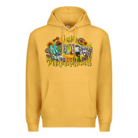 Mustard just small town paraprofessional Premium Hoodie - CowhideDigitalArt