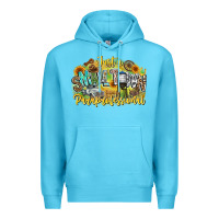 Ocean Blue just small town paraprofessional Premium Hoodie - CowhideDigitalArt