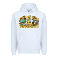 White just small town paraprofessional Premium Hoodie - CowhideDigitalArt