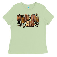 Matcha melanin with leopard Ladies Tee - CowGirlArtShop