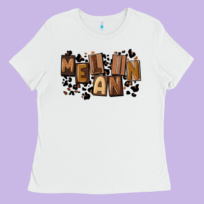 Melanin With Leopard Ladies Tee Designed By Cowgirlartshop
