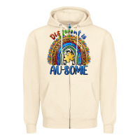 Sandshell different is ausome Zipper Hoodie - BarkalooDesign