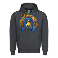 Smoke different is ausome Zipper Hoodie - BarkalooDesign