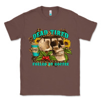 Chestnut dead tired fueled by coffee Classic Tee - Artiststas