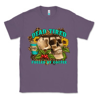 Lavender dead tired fueled by coffee Classic Tee - Artiststas