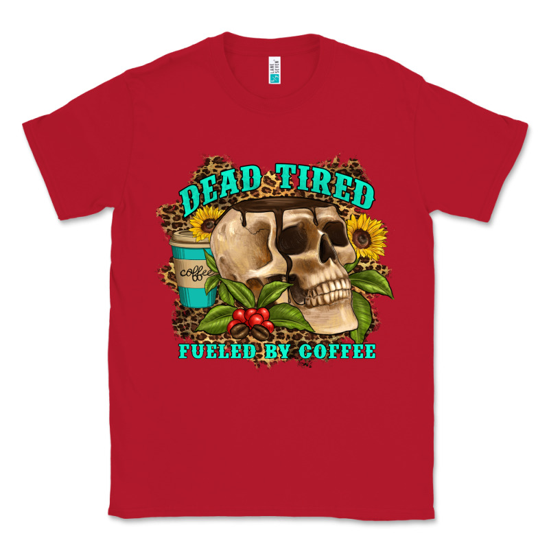Dead Tired Fueled By Coffee Classic Tee by Artiststas | Teevron