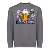 Storm dad life beer and tools Heavyweight Sweatshirt - BarkalooDesign